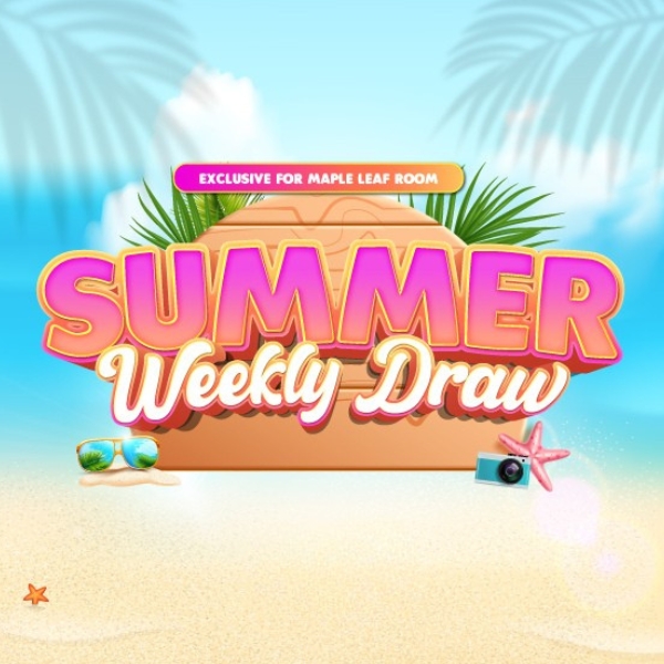 Exclusively for Maple Leaf Room: Summer Weekly Draw - River Rock Casino Resort